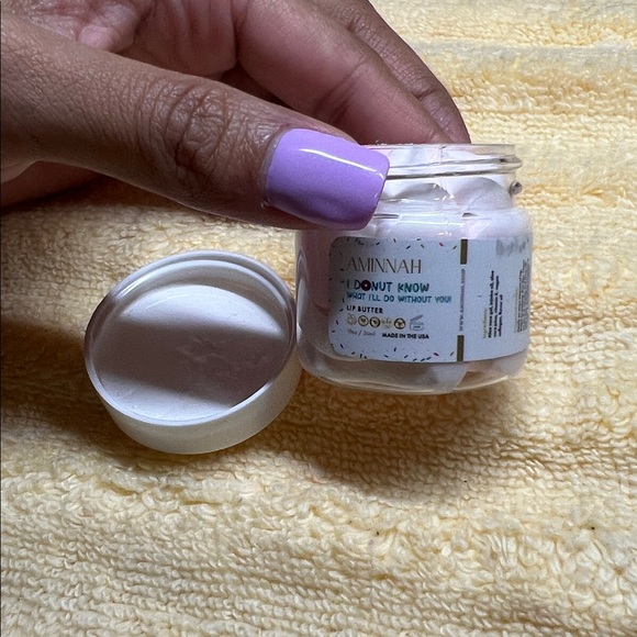 Aminnah I Donut Know what I’ll do without you lip butter 1fl oz/30ml retails $24 - Picture 9 of 12